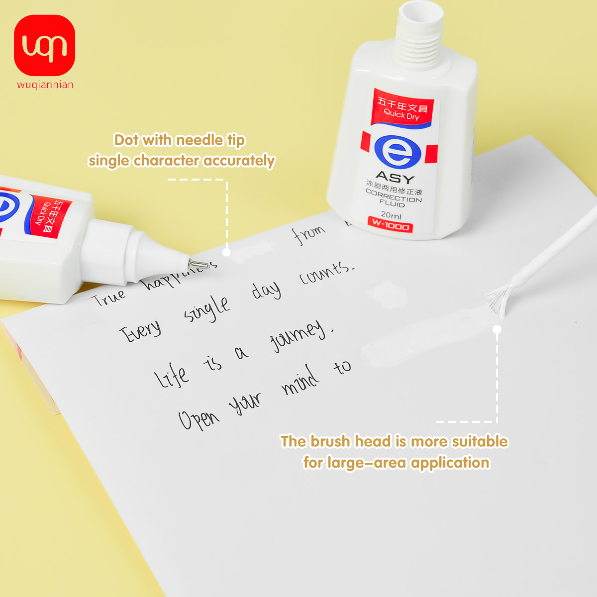 Быстросохнущая корректирующая  – обзор и цена Correction Pen Fine