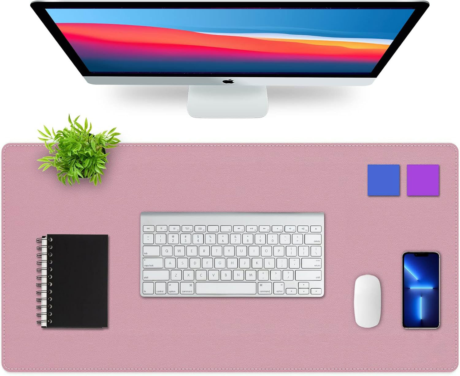 Коврик-блоттер для стола, двус – обзор и цена Leather Desk Pad