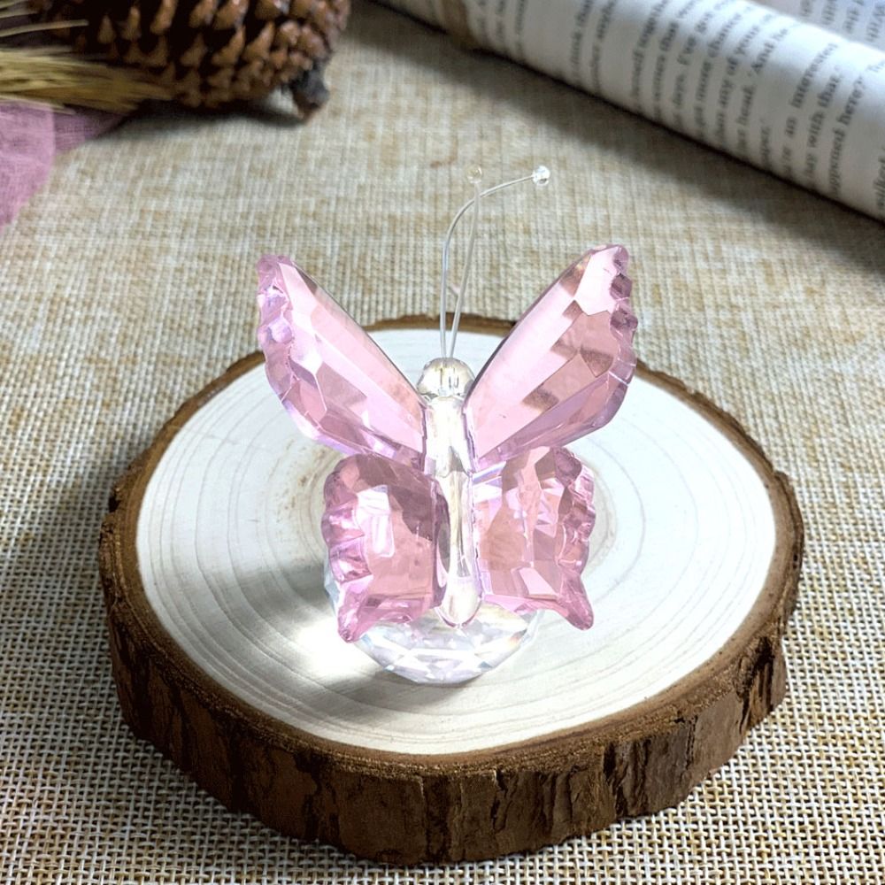 Хрустальная бабочка с шариком, – обзор и цена Paper Weight Crystal